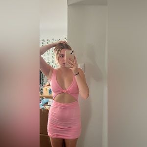 Pink dress size small